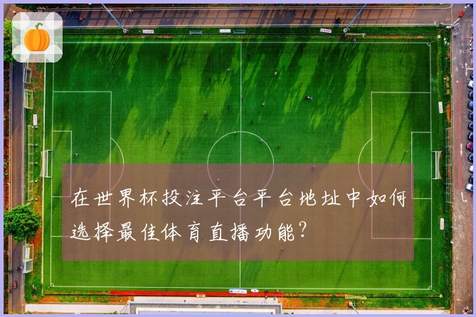 在世界杯投注平台平台地址中如何选择最佳体育直播功能？