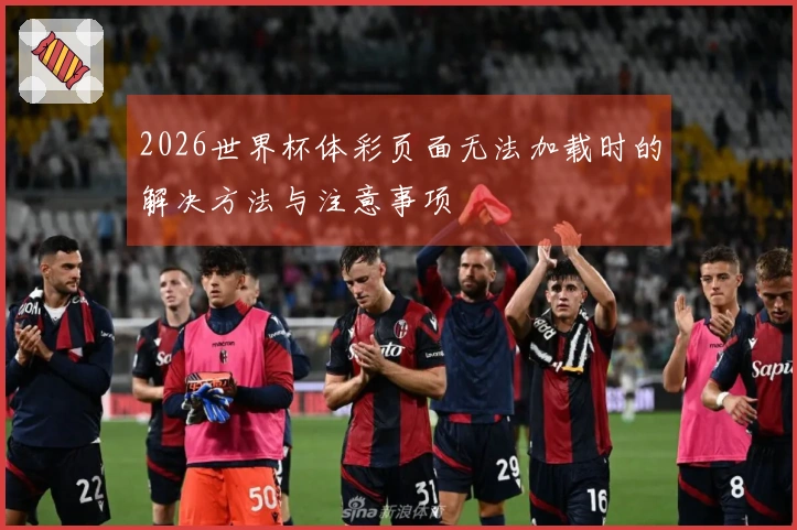 2026世界杯体彩页面无法加载时的解决方法与注意事项